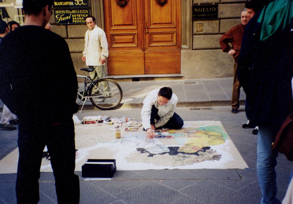 Florence Street Painting — project documentation 1